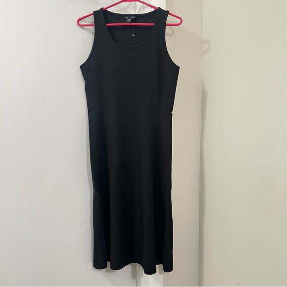 Athleta Black Sleeveless Dress Size Small - Picture 1 of 8